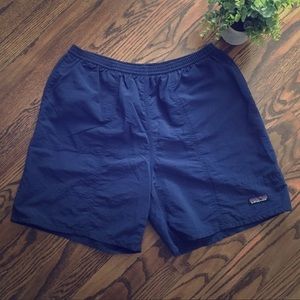 Patagonia Men’s Navy Blue Swim Trunks